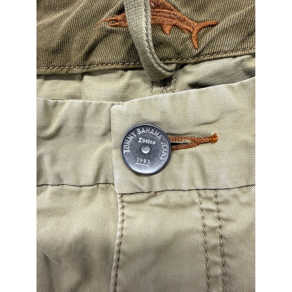 Tommy Bahama Island Crafted Mens 34x34 Khaki Tan Straight Leg Pants - Picture 5 of 9
